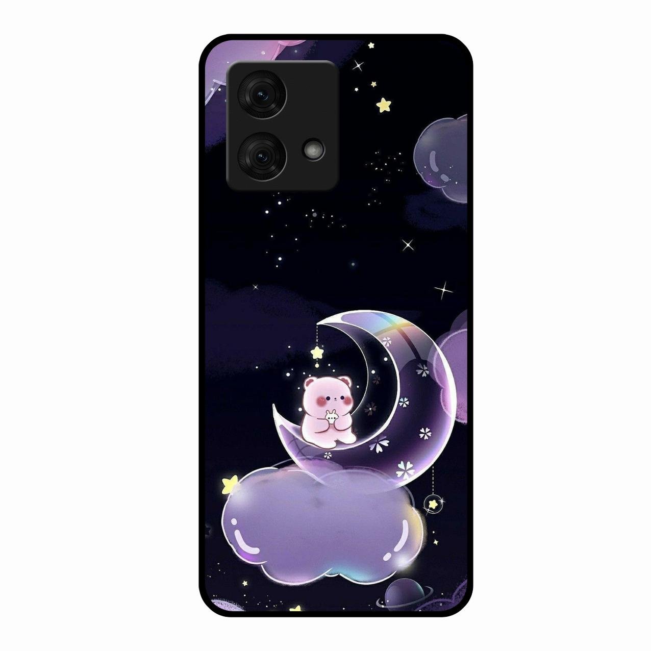 Sky Panda Design Glass Phone Case Cover For Motorola g84 5G