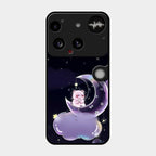Sky Panda Design Glass Phone Case Cover For Nothing Phone 3 5G