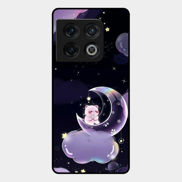 Sky Panda Design Glass Phone Case Cover For Oneplus 10 Pro 5G