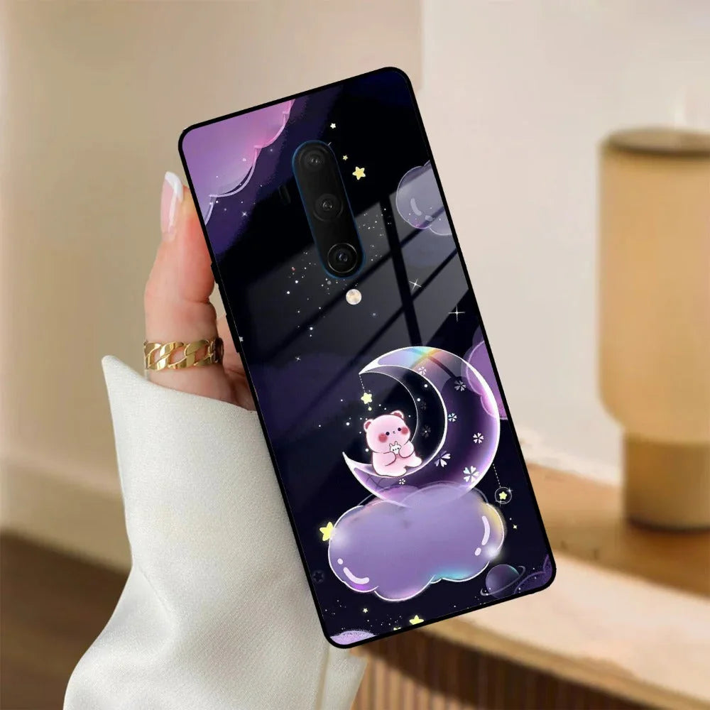 Sky Panda Design Glass Phone Case Cover For OnePlus - ShopOnCliQ