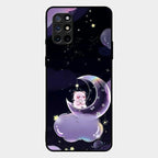 Sky Panda Design Glass Phone Case Cover For Oneplus 8T