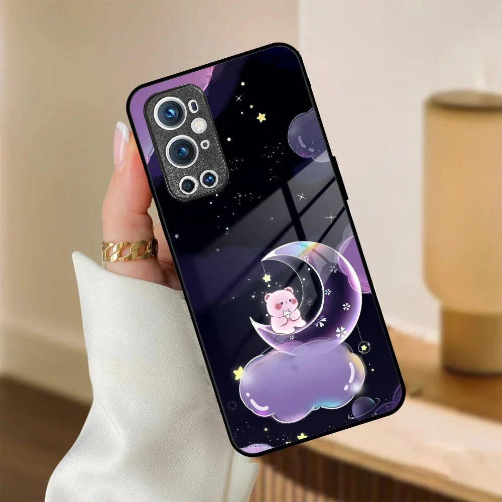 Sky Panda Design Glass Phone Case Cover For OnePlus - ShopOnCliQ