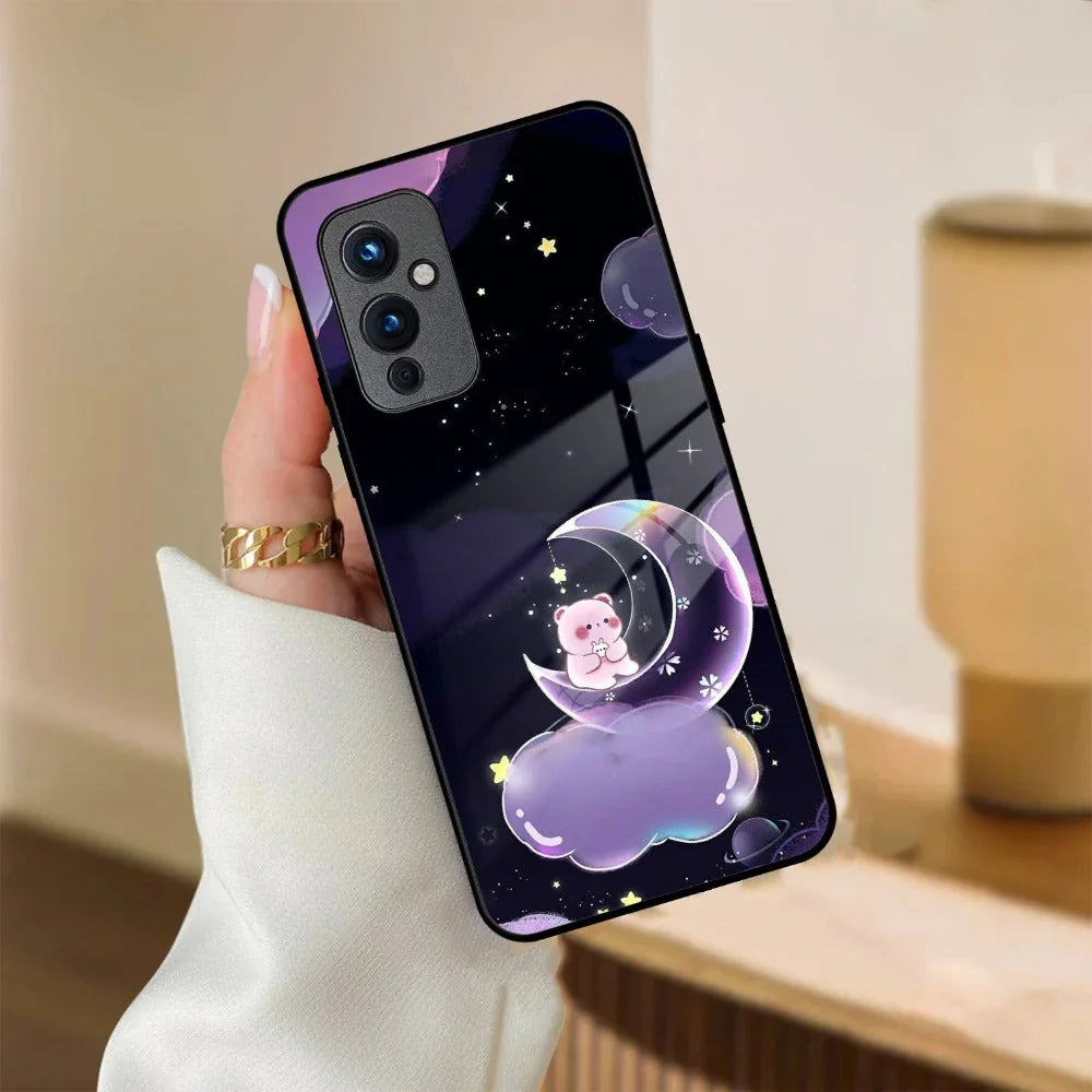 Sky Panda Design Glass Phone Case Cover For OnePlus - ShopOnCliQ