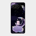 Sky Panda Design Glass Phone Case Cover For Oneplus Nord 4 5G