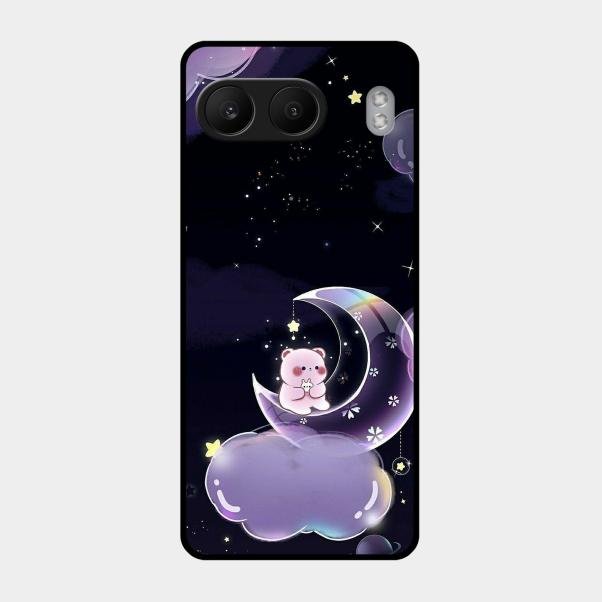 Sky Panda Design Glass Phone Case Cover For Oneplus Nord 4 5G