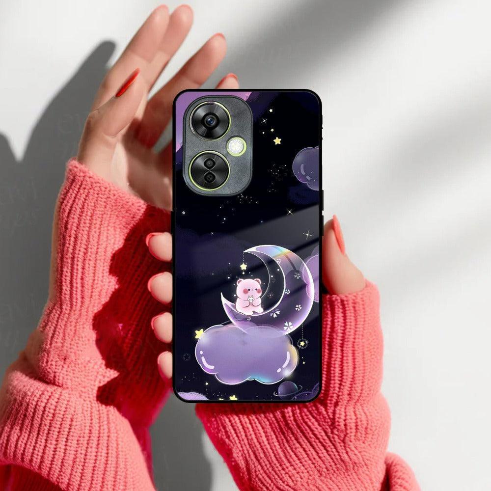 Sky Panda Design Glass Phone Case Cover For OnePlus - ShopOnCliQ