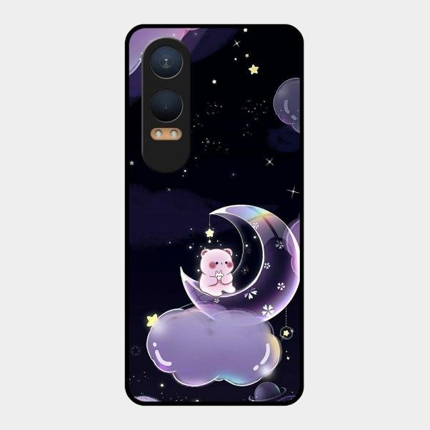 Sky Panda Design Glass Phone Case Cover For Oneplus Nord Ce 4 Lite 5G