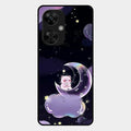 Sky Panda Design Glass Phone Case Cover For Oneplus Nord Ce5 5G