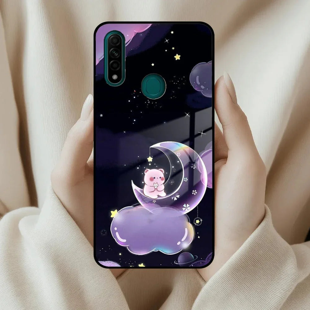 Sky Panda Design Glass Phone Case Cover For Oppo - ShopOnCliQ