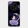 Sky Panda Design Glass Phone Case Cover For Oppo F29 Pro 5G