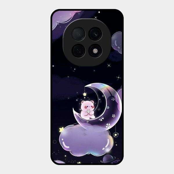 Sky Panda Design Glass Phone Case Cover For Oppo F29 Pro 5G