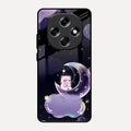 Sky Panda Design Glass Phone Case Cover For Oppo F31 Pro 5G