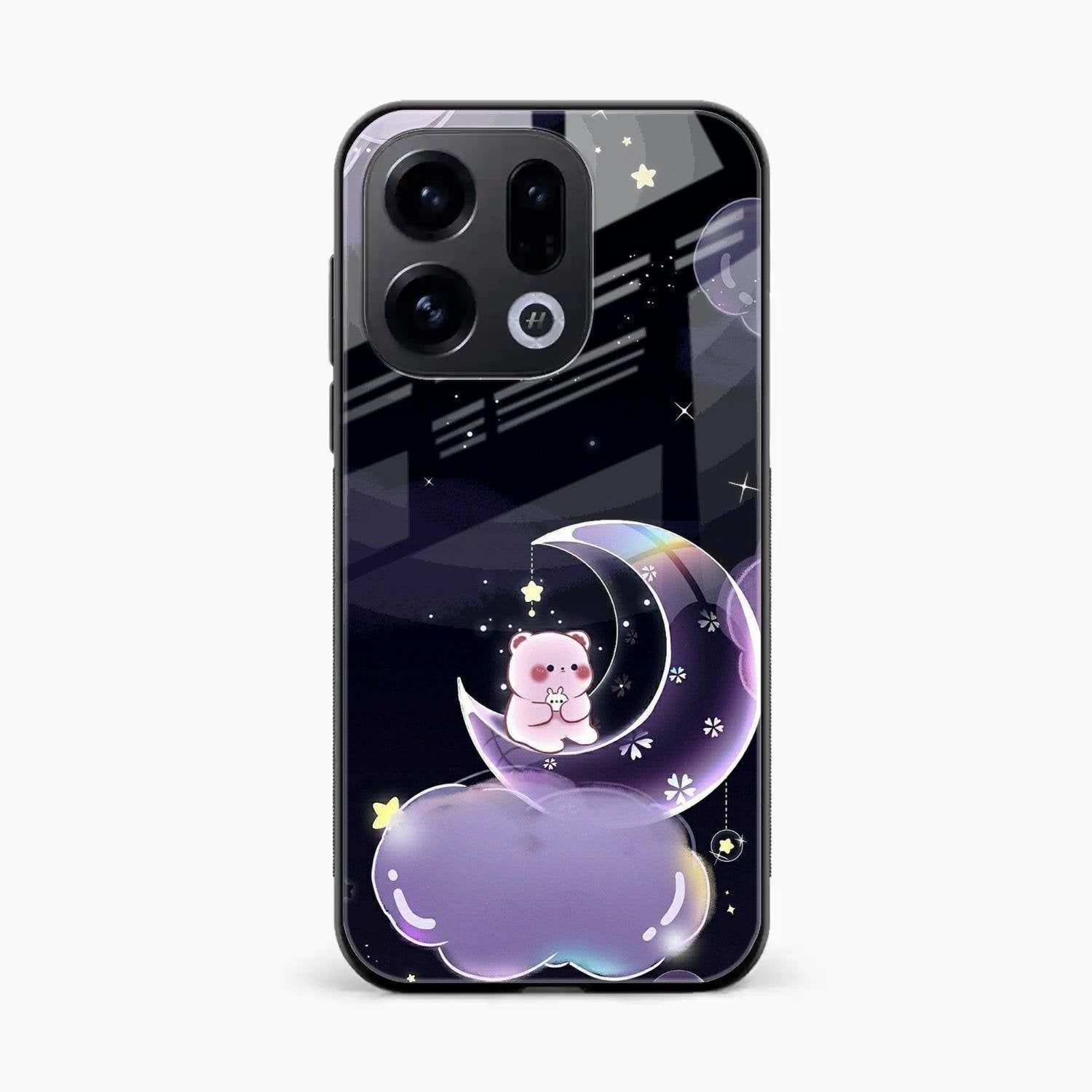 Sky Panda Design Glass Phone Case Cover For Oppo Find X9 5G