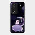 Sky Panda Design Glass Phone Case Cover For Oppo K12X 5G