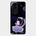 Sky Panda Design Glass Phone Case Cover For Oppo Reno 10 Pro Plus 5G