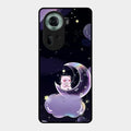 Sky Panda Design Glass Phone Case Cover For Oppo Reno 11 5G
