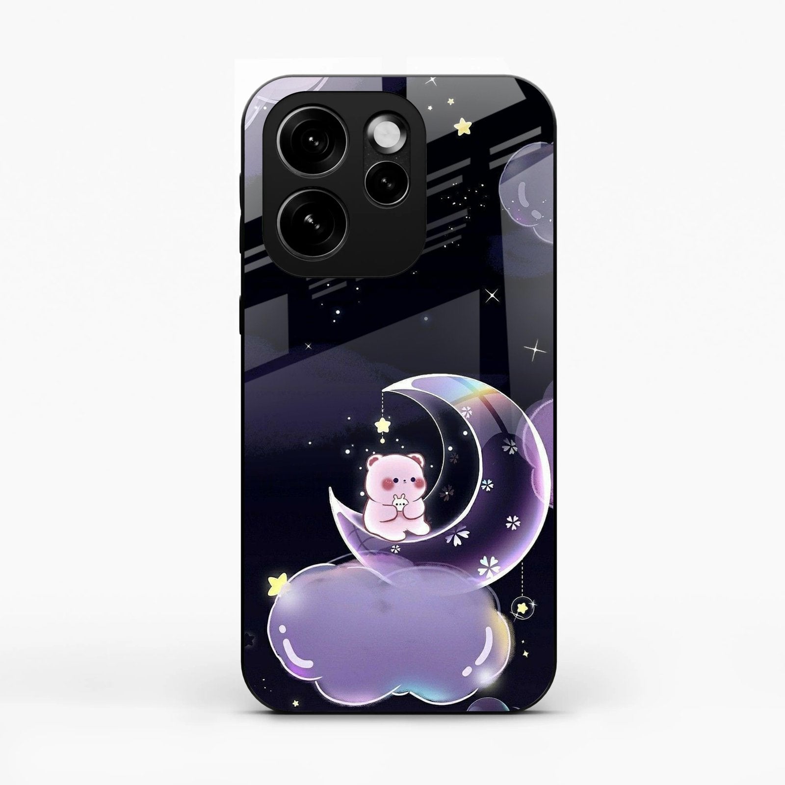 Sky Panda Design Glass Phone Case Cover For Oppo Reno 15C 5G
