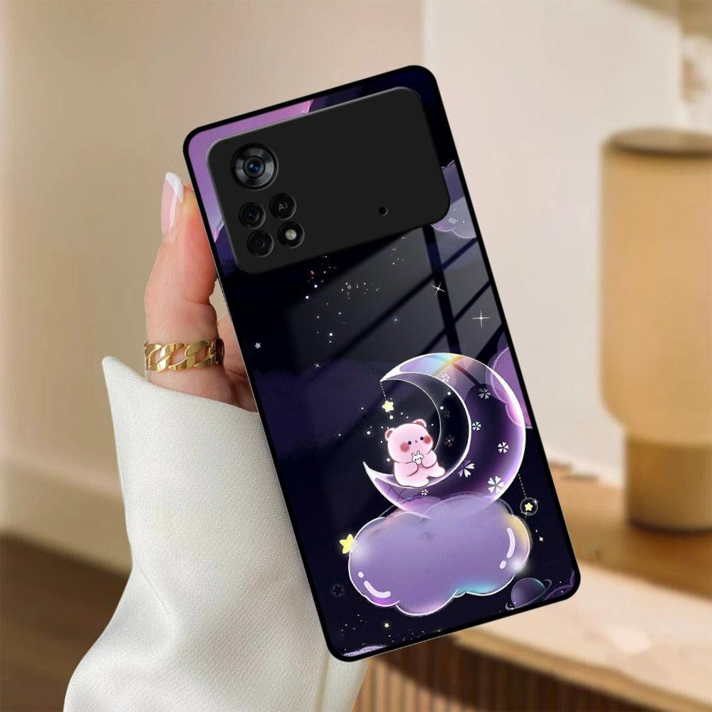 Sky Panda Design Glass Phone Case Cover For POCO - ShopOnCliQ