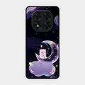 Sky Panda Design Glass Phone Case Cover For Poco X7 5G