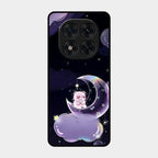 Sky Panda Design Glass Phone Case Cover For Poco X7 5G