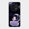 Sky Panda Design Glass Phone Case Cover For Realme 13 Plus 5G