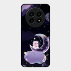 Sky Panda Design Glass Phone Case Cover For Realme 14 Pro Lite 5G