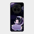 Sky Panda Design Glass Phone Case Cover For Realme 14 Pro Plus 5G