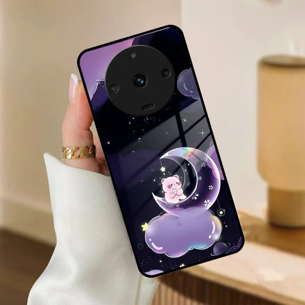 Sky Panda Design Glass Phone Case Cover For Realme/Narzo - ShopOnCliQ
