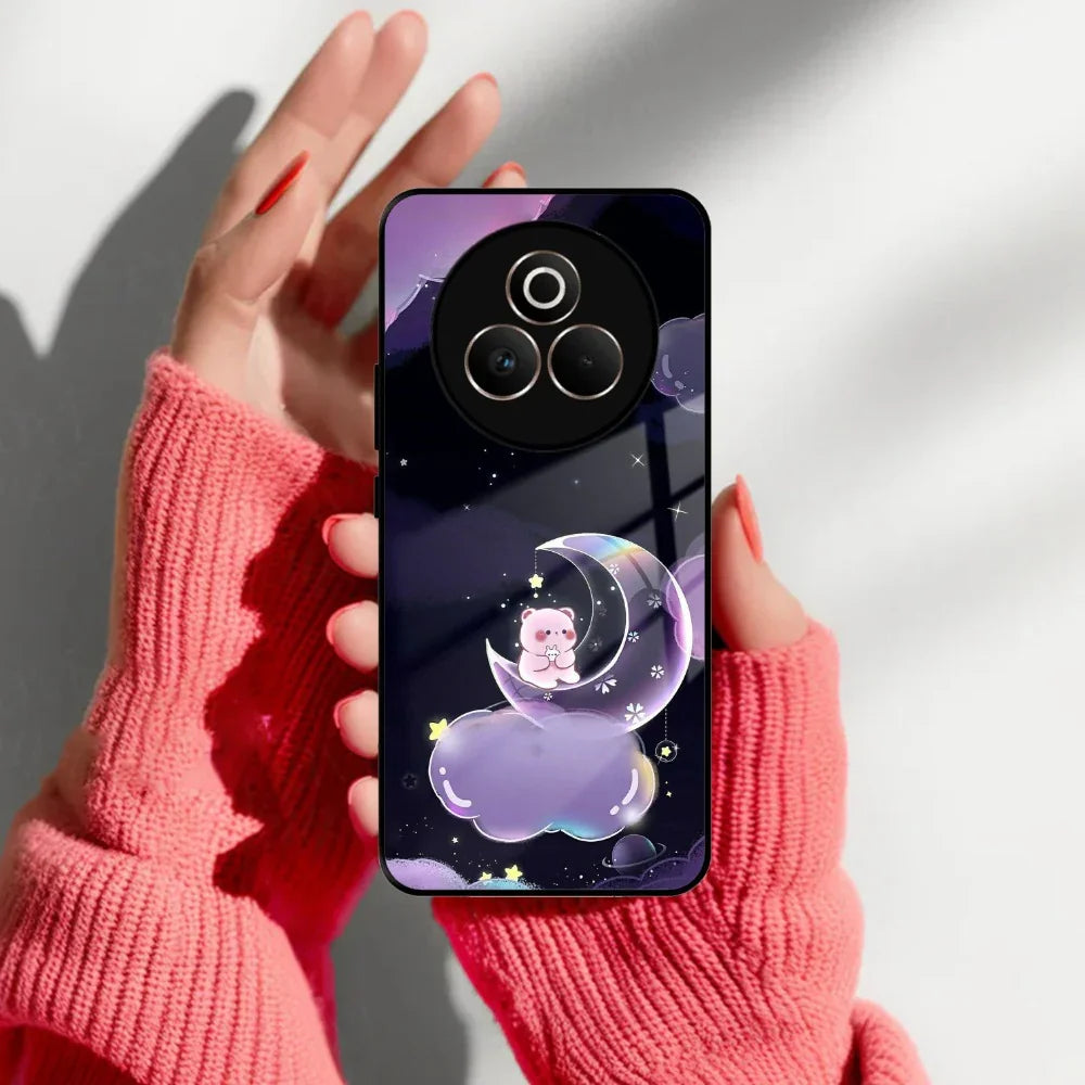 Sky Panda Design Glass Phone Case Cover For Realme/Narzo - ShopOnCliQ