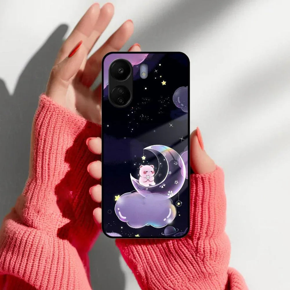 Sky Panda Design Glass Phone Case Cover For Redmi/Xiaomi - ShopOnCliQ