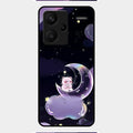 Sky Panda Design Glass Phone Case Cover For Redmi Note 13 Pro Plus 5G