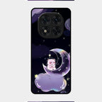 Sky Panda Design Glass Phone Case Cover For Redmi Note 14 Pro 5G