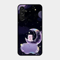 Sky Panda Design Glass Phone Case Cover For Samsung Galaxy A16 5G