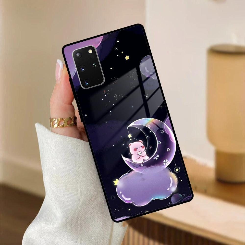 Sky Panda Design Glass Phone Case Cover For Samsung - ShopOnCliQ