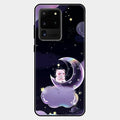 Sky Panda Design Glass Phone Case Cover For Samsung Galaxy S20 Ultra