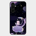 Sky Panda Design Glass Phone Case Cover For Samsung Galaxy S23 Fe 5G