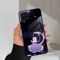 Sky Panda Design Glass Phone Case Cover For Samsung Galaxy M42 5G