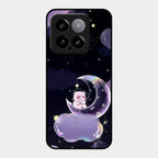 Sky Panda Design Glass Phone Case Cover For Xiaomi 14 5G