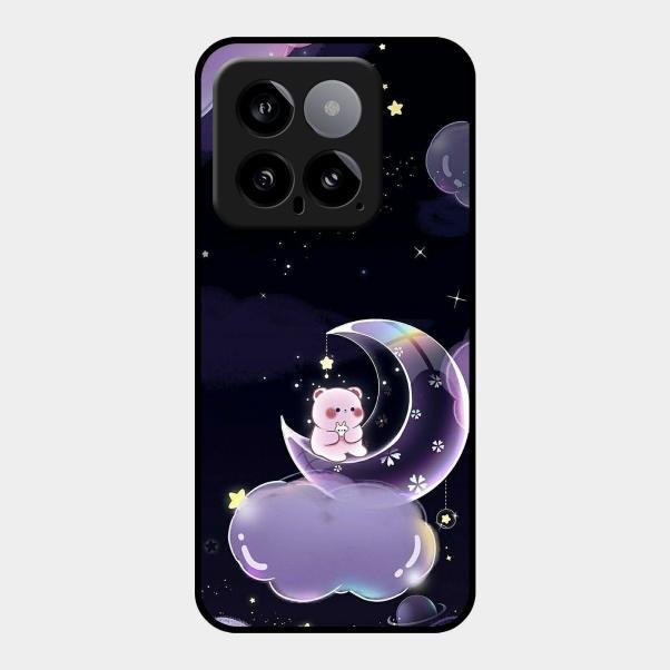 Sky Panda Design Glass Phone Case Cover For Xiaomi 14 5G