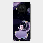Sky Panda Design Glass Phone Case Cover For Xiaomi Mi 10I 5G