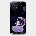 Sky Panda Design Glass Phone Case Cover For Xiaomi Mi 11 Lite