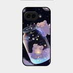 Sky Panda Design Glass Phone Case Cover V2 For Google Pixel 9A 5G