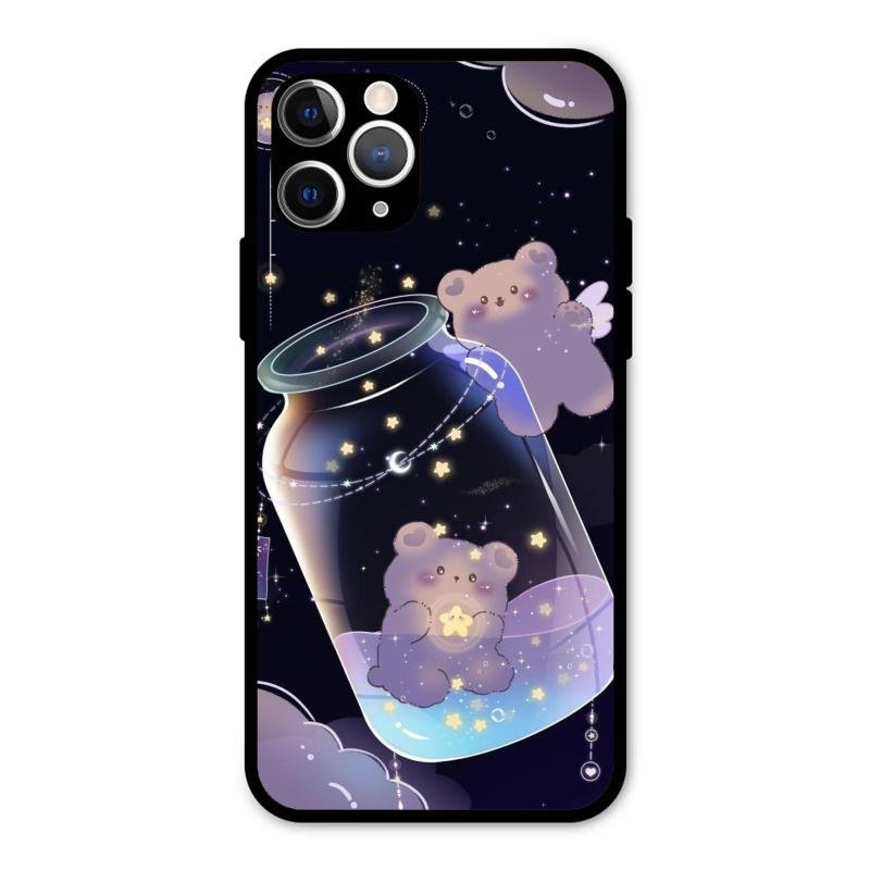Sky Panda Design Glass Phone Case Cover V2 For iPhone 11 Pro