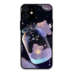 Sky Panda Design Glass Phone Case Cover V2 For iPhone 12 mini