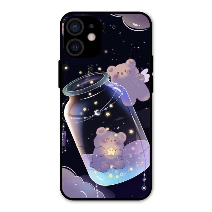 Sky Panda Design Glass Phone Case Cover V2 For iPhone 12 mini
