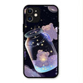 Sky Panda Design Glass Phone Case Cover V2 For iPhone 12