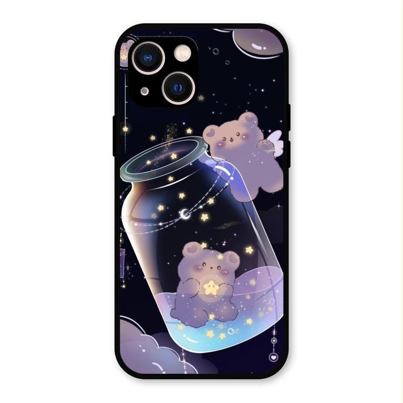Sky Panda Design Glass Phone Case Cover V2 For iPhone 13