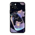 Sky Panda Design Glass Phone Case Cover V2 For iPhone 14