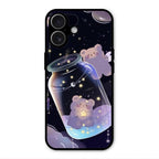 Sky Panda Design Glass Phone Case Cover V2 For iPhone 17