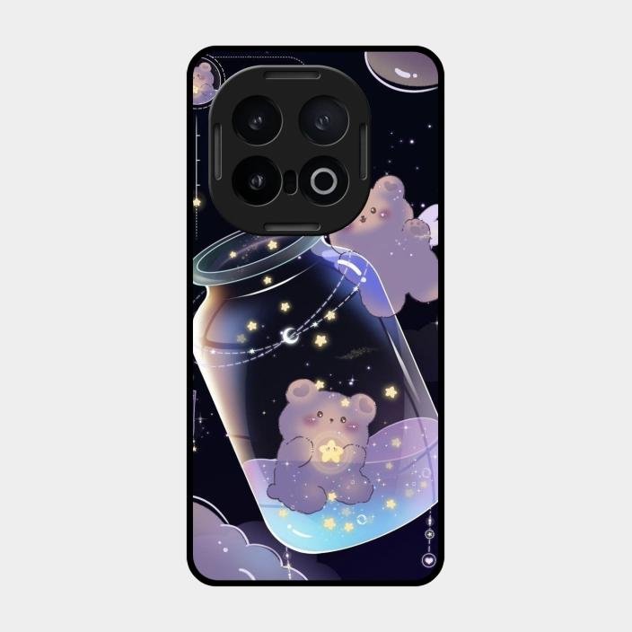 Sky Panda Design Glass Phone Case Cover V2 For Iqoo 13 5G